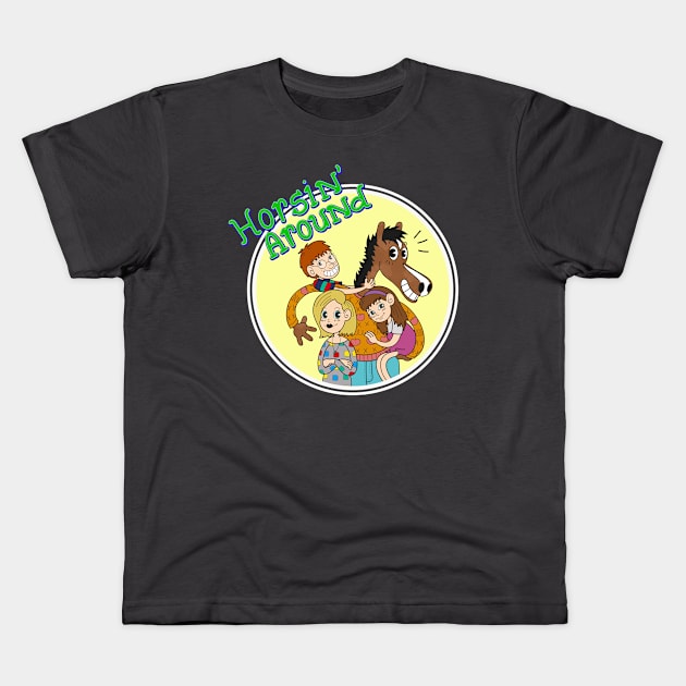 Nice while it lasted Kids T-Shirt by Meeko_Art